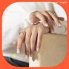 Picture of Heyhae Semi Cured Gel Nail Strips | Sun Cured Gel Nail Wraps No LED Lamp Needed Easy Apply & Remove | Includes 28 strips, 1 Prep Pad, 1 Nail File & 1 Wooden Stick - Hey, Sleepover Tonight?
