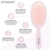 Picture of FRAMAR Iridescent Wet Hair Brush Detangler - Detangle Brush For Curly Hair, Hair Detangler Brush For Kids, Wet Detangler Hair Brush, Holographic Girls Hair Brush, Kids Hair Brush Wet, Wet Dry Brush