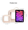Picture of LETGO Clear Makeup Bags Set - TSA Approved Toiletry Bag with Handle Large Opening, Clear Toiletry Bags Case Pouch for Traveling Travel Car Orangizer Storage Essentials(Mini+Large Beige)