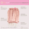 Picture of Octocurl Heatless Hair Curler - No Headband Octopus Curler - Overnight Curls for Long Hair (Satin - Pink)