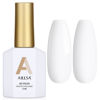 Picture of AILLSA White Gel Nail Polish Angel Kiss White Gel Polish Snow Color French Manicure Gel Polish Wedding White Opaque Nails Soak Off U V Gel Nail Salon DIY Valentine Gifts 0.51 Fl Oz/GF01