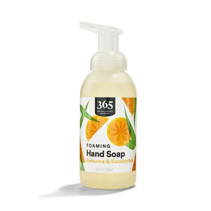 Picture of 365 by Whole Foods Market, Hand Soap Foaming Satsuma Eucalyptus, 12 Fl Oz