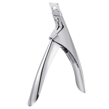 Picture of Professional Acrylic Nail Clippers for Acrylic Nails, Nail Tip Cutter Nail Manicure Tool for Salon Home Nail Art