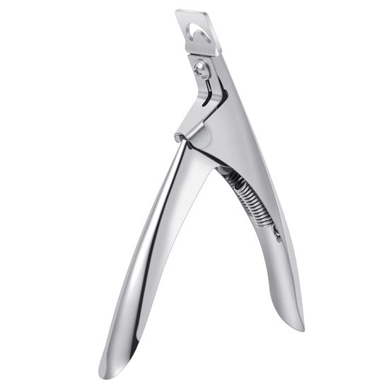 Picture of Professional Acrylic Nail Clippers for Acrylic Nails, Nail Tip Cutter Nail Manicure Tool for Salon Home Nail Art