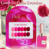 Picture of Double Rhythm 6 Pcs 15 ML Gel Polish Set Same Color Same Bottle Soak Off Gel Polish Kit Nail Art Manicure Salon DIY at Home for Women (Neon Light Pink Purple Burgundy Red-T6-8)