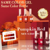 Picture of Double Rhythm 6 Pcs 15 ML Gel Polish Set Same Color Same Bottle Soak Off Gel Polish Kit Nail Art Manicure Salon DIY at Home for Women (Dark Light Brown Orange Maroon-T6-6)