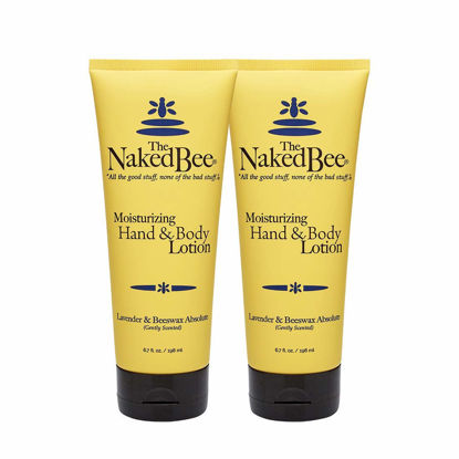 Picture of The Naked Bee Lavender & Beeswax Absolute Hand and Body Lotion, 6.7oz - 2 Pack