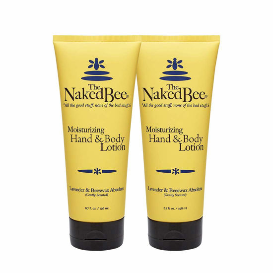 Picture of The Naked Bee Lavender & Beeswax Absolute Hand and Body Lotion, 6.7oz - 2 Pack