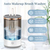 Picture of Electric Makeup Brush Cleaner, Quick Efficient Machine for Deep Cleaning All Types of Brushes, Portable Compact Design for Travel Home Use, for Makeup Lovers & Professionals