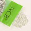 Picture of NCB Nancybeads 1500pcs Flatback Round Glass Nail Art Rhinestones Crystal for DIY Making Accessories Shoes, Clothes, Face Art, Bags, Manicure (Paradise Shine, SS16 1500pcs)