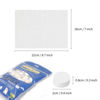 Picture of Classycoo Compressed Towel 100 PCS Mini Tablets Disposable Portable Face Towel Cotton Coin Tissue for Travel, Camping, Hiking, Sport, Beauty Salon, Home Hand Wipes and Other Outdoor Activities Blue