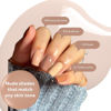 Picture of Eternal Nude Nail Polish Set for Women (WILD NUDES) - Brown Nail Polish Set for Girls | Long Lasting & Quick Dry Nail Polish Kit for Home DIY Manicure & Pedicure | Made in USA, 13.5mL (Set of 4)