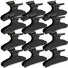 Picture of Ondder Black Butterfly Hair Clips for Styling, Cutting, Coloring - Pro Salon Clamps and Claws Hair Accessories