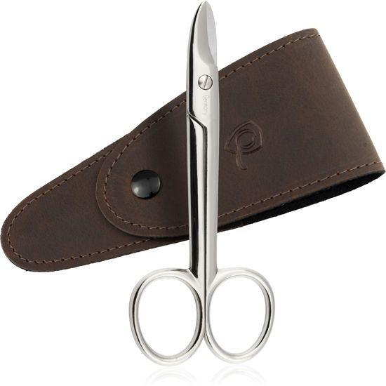 Picture of marQus - Toenail scissors made in Germany incl. case for precise cutting of nails suitable as pedicure scissors