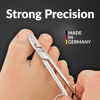 Picture of marQus - Toenail scissors made in Germany incl. case for precise cutting of nails suitable as pedicure scissors