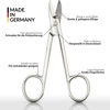 Picture of marQus - Toenail scissors made in Germany incl. case for precise cutting of nails suitable as pedicure scissors