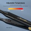 Picture of Terviiix Pencil Flat Iron for Edges & Short Hair, 3/10 Inch Small Hair Straightener for Men, Ceramic Mini Flat Iron for Pixie & Beard, 15s Fast Heat up, Dual Voltage, Auto Shut Off
