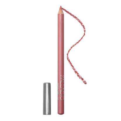 Picture of Palladio Lip Liner Pencil, Wooden, Firm yet Smooth, Contour and Line with Ease, Perfectly Outlined Lips, Comfortable, Hydrating, Moisturizing, Rich Pigmented Color, Long Lasting, Nude Pink