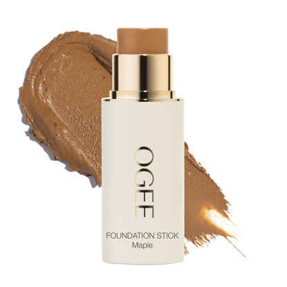 Picture of Ogee Sculpted Complexion Foundation Stick (Maple 9.0W - Medium Deep, Golden Bronze Undertones) Full Coverage Foundation Makeup - Instantly Balance & Even Complexion - 70% Organic Ingredients