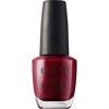 Picture of OPI Nail Lacquer Bogotá Blackberry | Opaque Dark Red Pearl Chip Resistant Nail Polish | Vegan, Fast Drying, Streak Free