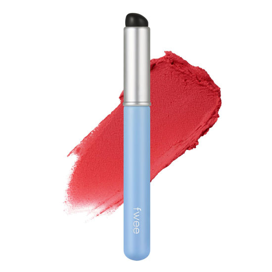 Picture of fwee Fingerlike Silicone Lip Brush | Multi-purpose Makeup Blending Brush with Lid