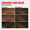 Picture of Revlon ColorSilk Tone + Gloss + Care Demi Permanent Hair Color, Hair Dye with Leave in Scalp and Hair Serum, 2x Shinier, 4x Stronger, 5 Medium Brown, 4.5 fl. oz