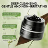 Picture of LANBENA Blackhead Remover, Bamboo Charcoal Blackhead Mask Deep Cleansing Peel off Mask & 60Pcs Nose StripsBlack Heads Remover from Face