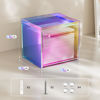 Picture of Rainbow Disposable Facial Towel Storage Box Acrylic Towel Container Compatible with Clean Skin Club Clean Towel XL Wall-Mounted Face Towel Organizer with Drawer(Excluding Facial Towels)