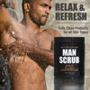 Picture of Body Prescriptions Men’s Exfoliating Body Scrub - Ultimate Skin Cleansing Wash in Jar with Twist-Top Lid, For All Skin Types, 21 Ounce (Pack of 4), Mahogany