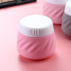 Picture of Gemice Travel Containers for Toiletries, Silicone Cream Jars TSA Approved Travel Size Containers with Toiletry Bag, Wide Mouth Leak-proof Travel Accessories with Lid for Cosmetic Cream (4 Pack)