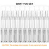 Picture of UPZIGS 10 ps 5ml Empty Cuticle Oil Pen, Nail Oil Twist Pen with Brush, Eyelash Growth Liquid Tube, Cosmetic Lip Gloss Container