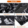 Picture of Beard Bib Beard Apron, Beard Trimming Catcher Bib for Men Shaving and Hair Clippings, Waterproof Non-Stick Hair Catcher Grooming Cloth with 2 Suction Cups