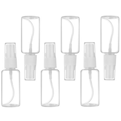 Picture of Spray Bottle, 1oz/30ml Small Plastic Fine Mist Spray Bottles, Mini Empty Travel Bottles with Funnels and Labels 6 Pack