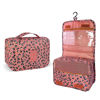 Picture of Lcsmaokin Large Capacity Toiletry Bag Travel Bag with Hanging Hook for Men and Women Waterproof Travel Cosmetic Bag Bathroom Storage Bag for Brushes Set,Full-Sized Shampoo,Accessories-Pink Leopard