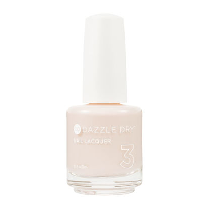 Picture of Dazzle Dry Nail Lacquer - Starry Eyed, a semisheer peachy nude. (0.5 fl oz)