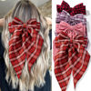 Picture of Hair Bows Set: 4 PCS Big Bow Clips for Thick & Thin Hair, Non-Slip Claw Clips, Hair Ribbons for Women and Girls