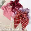 Picture of Hair Bows Set: 4 PCS Big Bow Clips for Thick & Thin Hair, Non-Slip Claw Clips, Hair Ribbons for Women and Girls