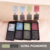 Picture of CAKAILA Green Black Two Color Matte Shimmer Glitter Eyeshadow,Bright High Pigment Eye Shadow Powder,Professional Long-Lasting Waterproof Makeup Palette,Blendable,Easy-To-Apply and Compact for Travel