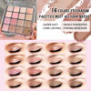 Picture of YBUETE Makeup Set Full Kit for Girls Teens Women, Makeup Present Set, Includes Eyeshadow, Foundation, Blusher, Eyebrow Pencil, Mascara, Eyeliner, Brushes, Lip Gloss, Sponge, Cosmetic Bag