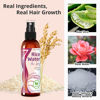 Picture of Seven Minerals Rice Water Spray for Hair Growth - Fermented with Rose Water Aloe Vera & MSM - Vegan, Non-Greasy, Light, 4 fl oz
