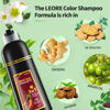 Picture of leorx Hair Dye shampoo, Chestnut Brown 3 In 1 Color Shampoo Instant Herbal Coloring Shampoo Refresh Hair For Women&Men - Tintes Para El Cabello Profesional