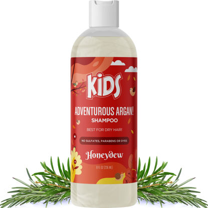 Picture of Nourishing Kids Shampoo for Dry Scalp - Gentle Dry Scalp Care Shampoo for Kids with Cleansing Essential Oils for Kids - Clarifying Shampoo for Build Up and Dry Flaky Scalp with Tea Tree Oil for Hair