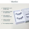 Picture of FlutterHabit The Shorties Lashes, DIY Lash Extensions [Up to 10 Day Wear], Natural & Neat Doll-Eyed Cluster Lashes, Salon Quality Eyelashes Extensions, Natural Lashes, No Lash Glue Included