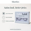 Picture of FlutterHabit The Shorties Lashes, DIY Lash Extensions [Up to 10 Day Wear], Natural & Neat Doll-Eyed Cluster Lashes, Salon Quality Eyelashes Extensions, Natural Lashes, No Lash Glue Included