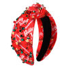Picture of MOLOCH Christmas Headband for Women Christmas Tree Bow Snowflake Knotted Headband Jeweled Crystal Xmas Headband Christmas Decorations Gifts