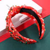 Picture of MOLOCH Christmas Headband for Women Christmas Tree Bow Snowflake Knotted Headband Jeweled Crystal Xmas Headband Christmas Decorations Gifts