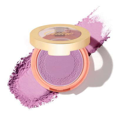Picture of Oulac Purple Blush for Cheeks Blush Makeup| Highly Pigmented Cream Blush| Natural Matte Glow| Shape & Highlight Face| Cruelty-Free Blush with Rose Oil| N20 Believe 4.8g
