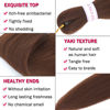Picture of Alrence Pre Stretched Braiding Hair Long Braid 16 Inch 8 Packs Braiding Hair Extensions Professional Synthetic Fiber Crochet Twist Braids (16 Inch (Pack of 8), 30#)