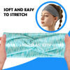 Picture of Lotus78, Pack of 6 Wide Headbands for Women Non Slip, Fashionable Sports Hair Bands for Women's Hair, Soft Elastic Stretchy Head Bands, Yoga Workout Headbands for Women Daily Fashion (Element)