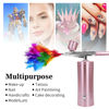 Picture of Airbrush-Kit Air Brush Kit With Air Compressor Nail Charms Wireless Air Brush for Barber, Nail Art, Cake Decor, Makeup, Model Painting (Pink - with extension tube)